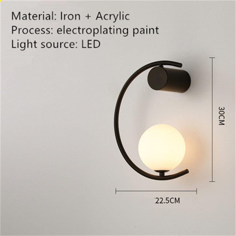 Modern Minimalist Light Luxury Creative Design Wall Lamp - Image 11