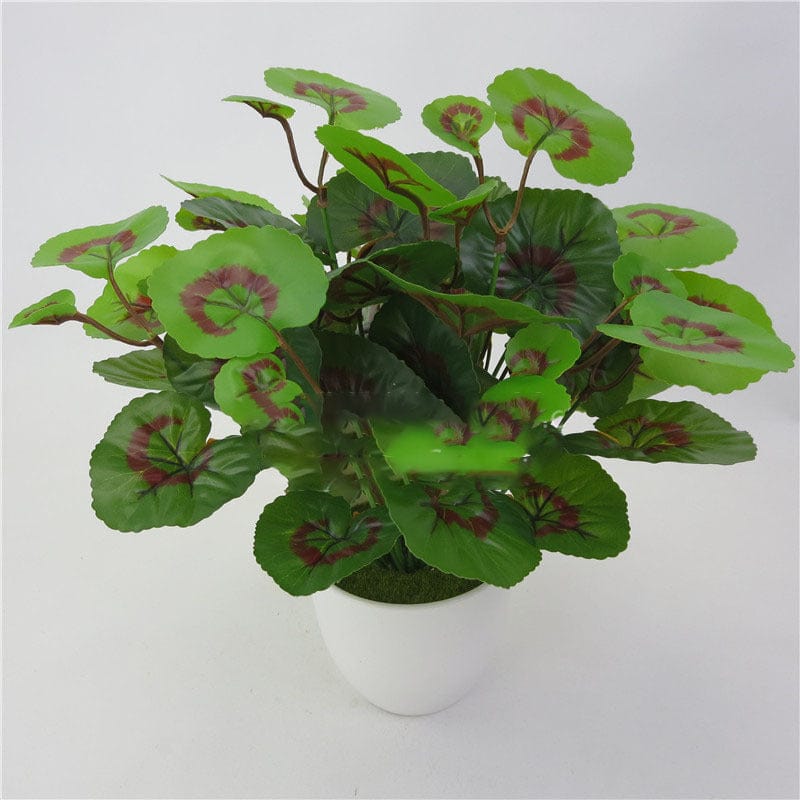 Indoor Desktop Ornaments Simulation Green Dill Bonsai Small Green Plants Fake Flower Decoration - Image 5