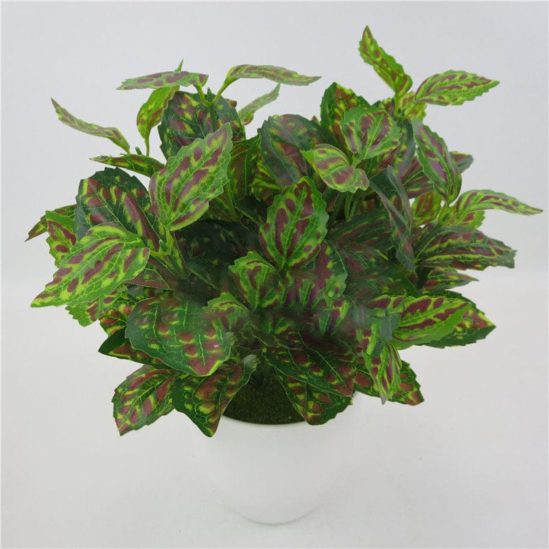 Indoor Desktop Ornaments Simulation Green Dill Bonsai Small Green Plants Fake Flower Decoration - Image 4