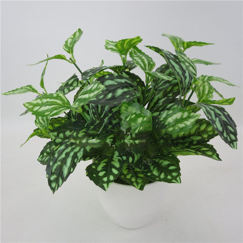 Indoor Desktop Ornaments Simulation Green Dill Bonsai Small Green Plants Fake Flower Decoration - Image 3