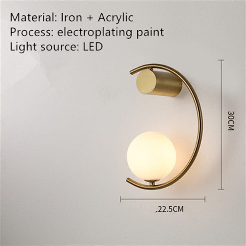 Modern Minimalist Light Luxury Creative Design Wall Lamp - Image 14
