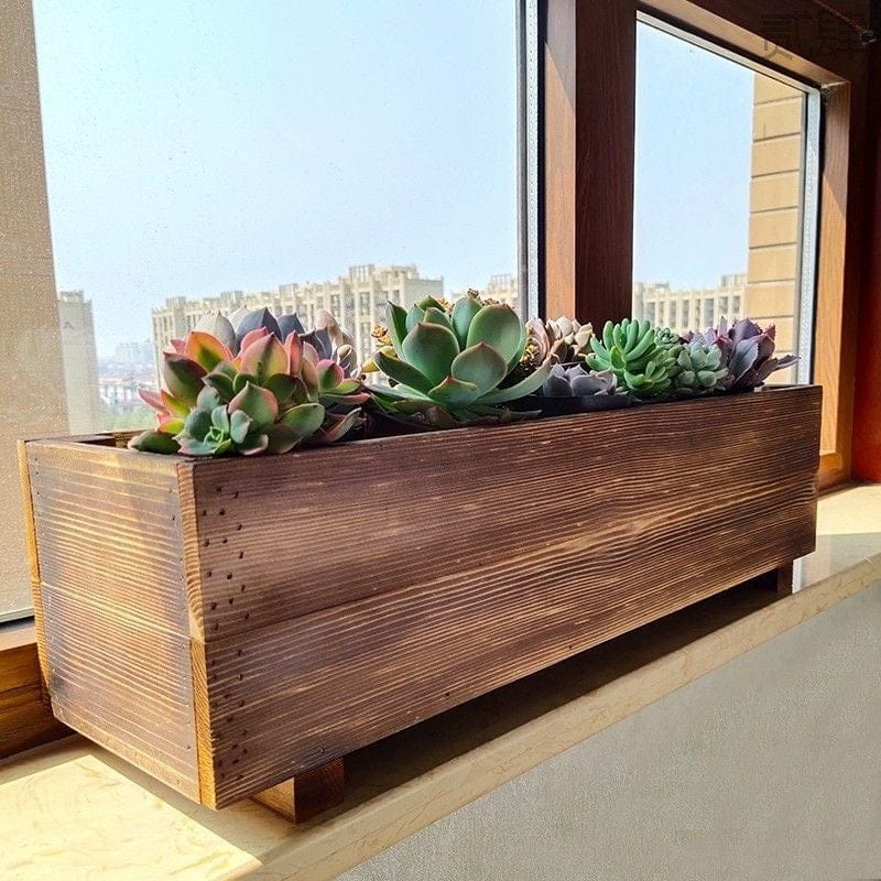 Antiseptic Preservative Wood Pots Outdoor Planting - Image 2
