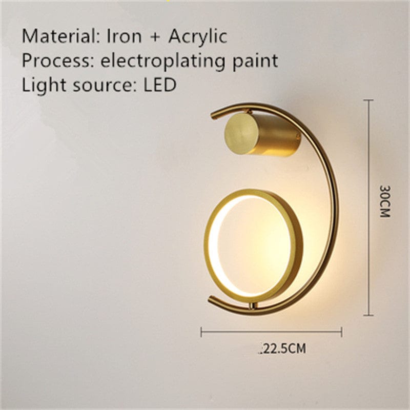 Modern Minimalist Light Luxury Creative Design Wall Lamp - Image 6