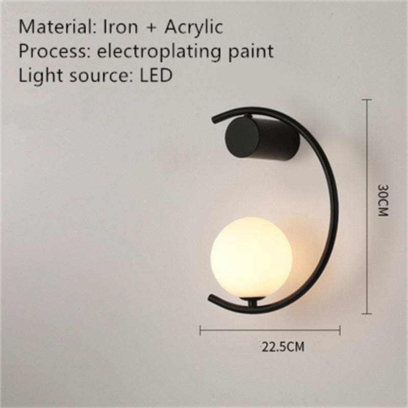 Modern Minimalist Light Luxury Creative Design Wall Lamp - Image 12