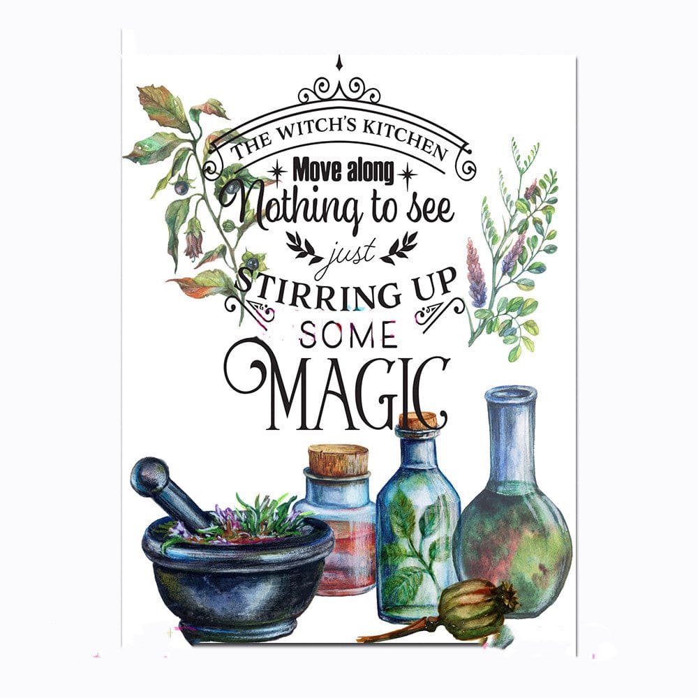 Kitchen Magic Canvas Painting Core Living Room Decoration Hanging Paintings - Image 10