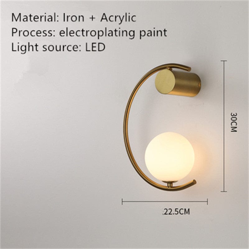 Modern Minimalist Light Luxury Creative Design Wall Lamp - Image 13
