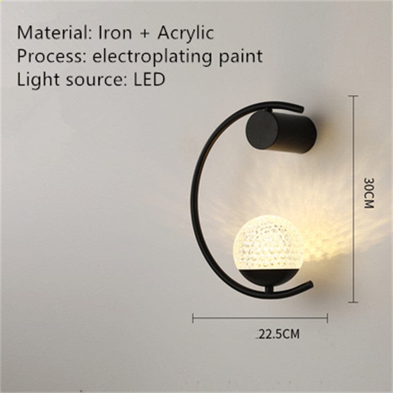 Modern Minimalist Light Luxury Creative Design Wall Lamp - Image 7
