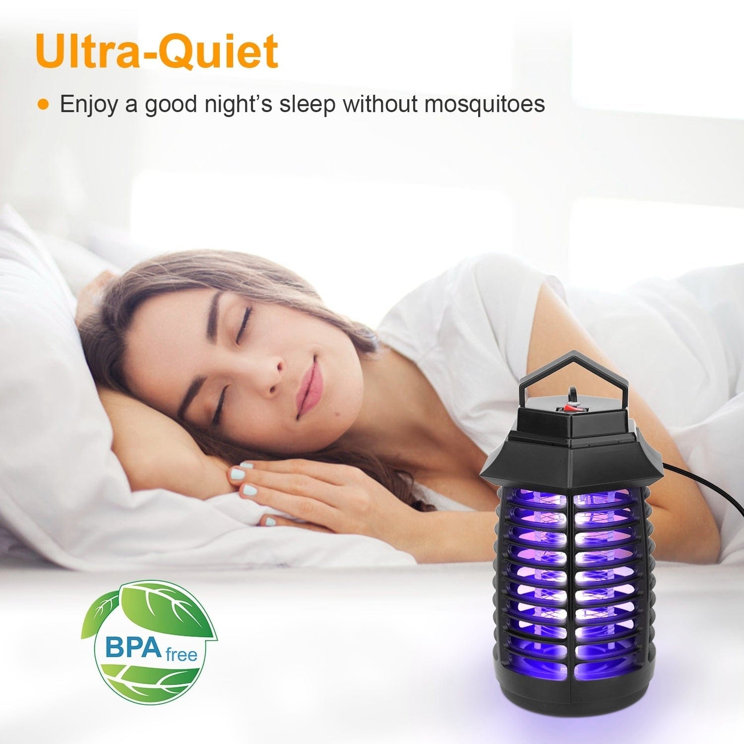 Electric UV Mosquito Killer Lamp Insect Killer Light Pest - Image 3
