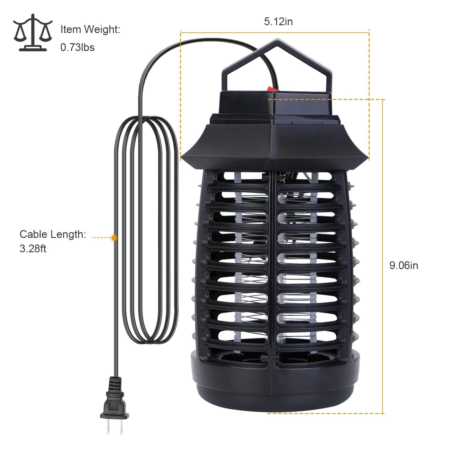 Electric UV Mosquito Killer Lamp Insect Killer Light Pest - Image 5