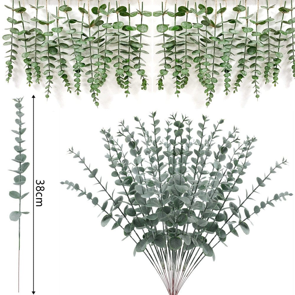 Euclidean Simulation Of Green Plants And Indoor Decorative Artificial Flowers - Image 2