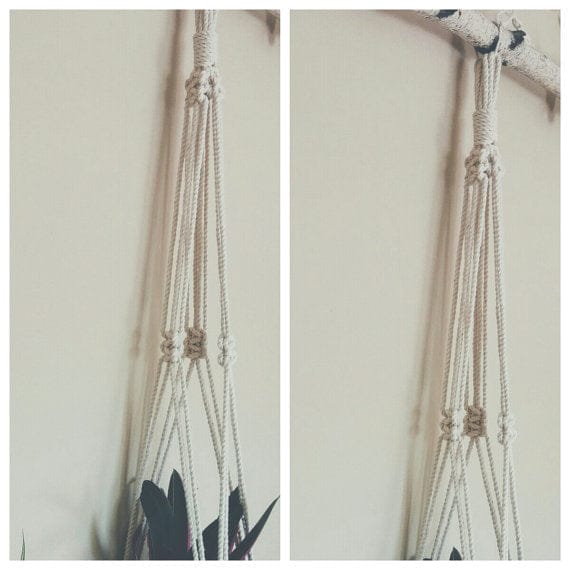 Macrame Plant Hanger, Hanging Planter - Image 2