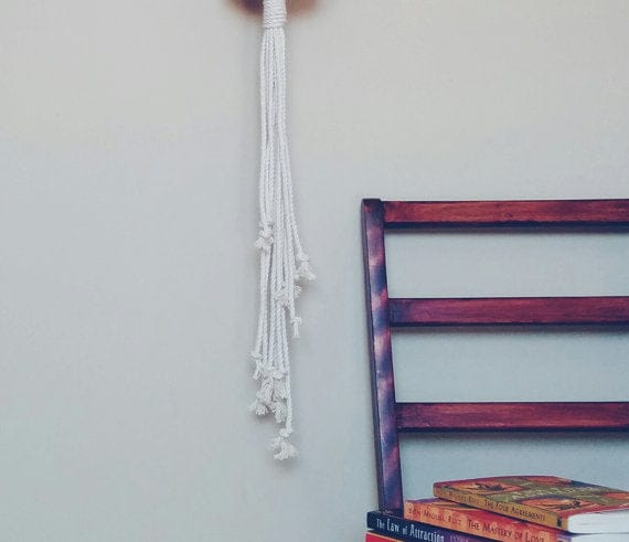 Macrame Plant Hanger, Hanging Planter - Image 3