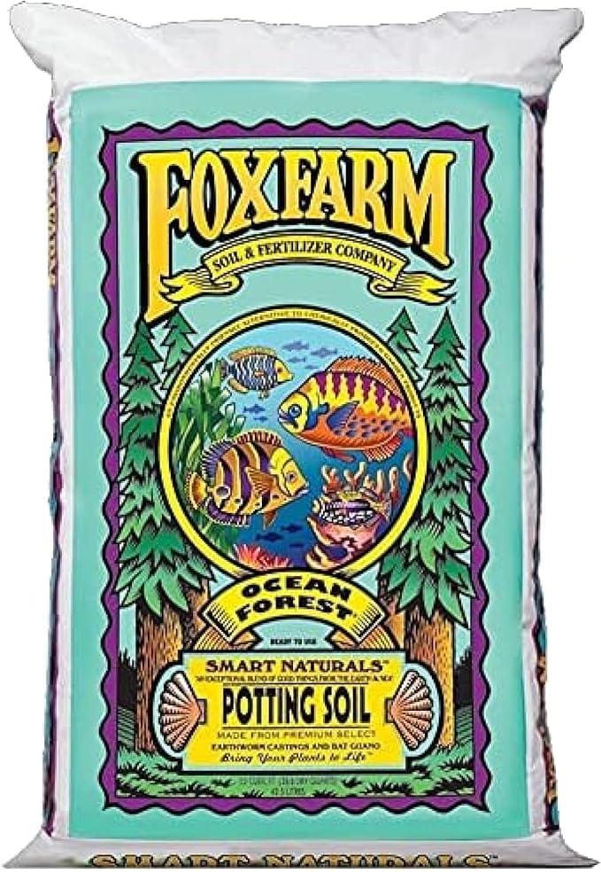 Ocean Forest Potting Soil, 1.5cu ft – Light, Aerated Texture, Designed for All Container Plants – pH Adjusted for Optimal Nutrient Uptake, Effectively Retains Moisture