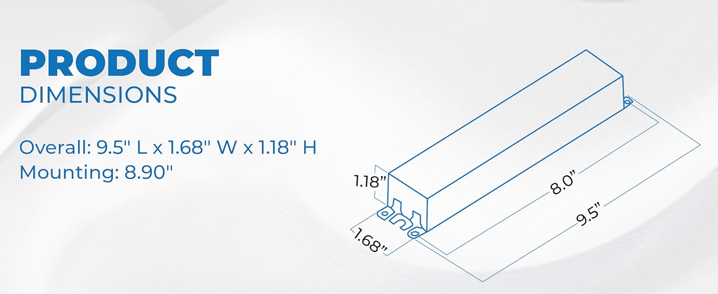 Replacement for Sylvania Ballast