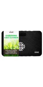 black garden kneeling pad