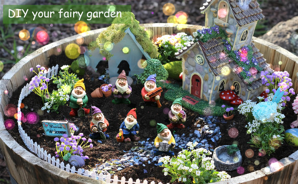 miniature fairy garden