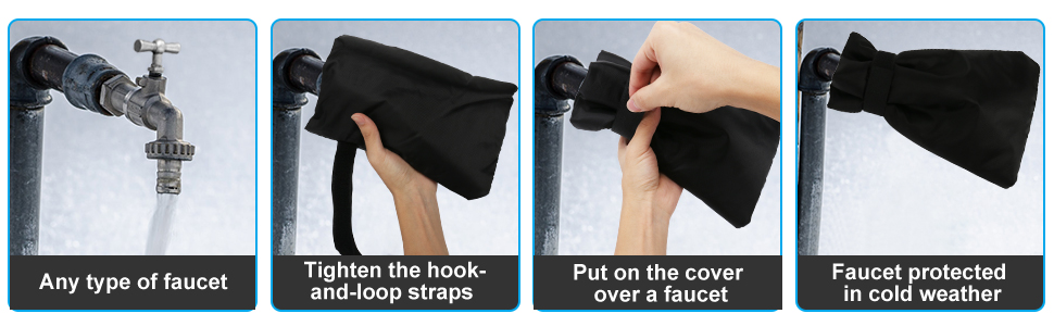 Outdoor Faucet Cover Winter Socks 4