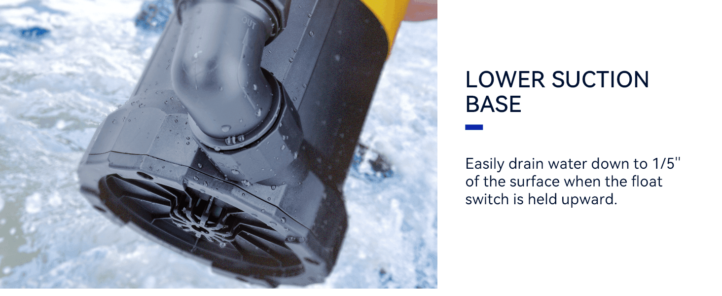 sump pump submersible