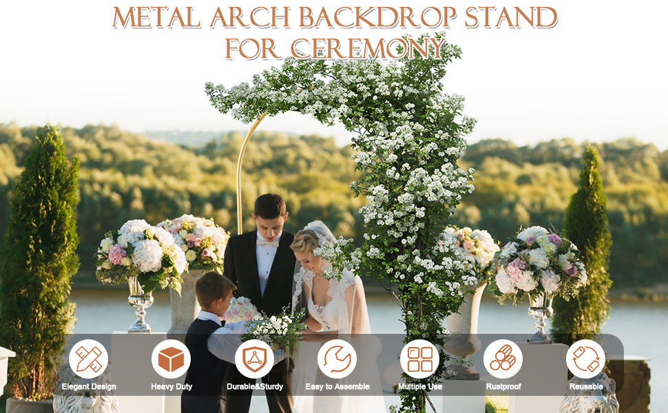 wedding arch frame