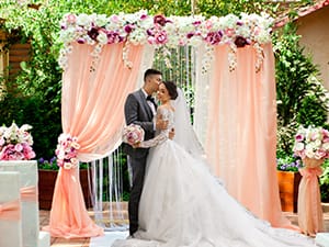 Square Metal Balloon Arch Stand