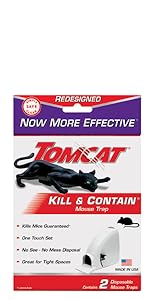Tomcat Kill & Contain Mouse Traps