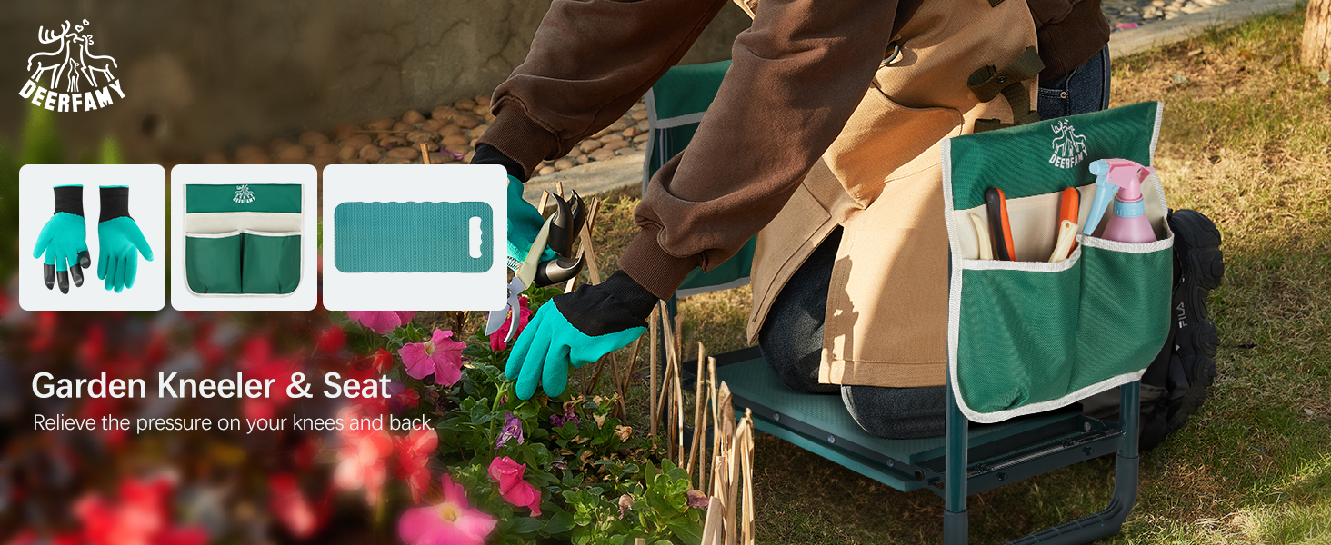 garden kneeler & seat