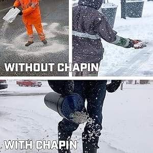 chapin salt shaker, 8740A hand salt shaker, seed spreader, seed shaker, hand spreader, winter salt