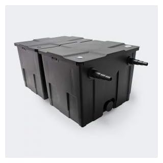 PondH2o Bio Gravity Pond Filter for up to 3100 Gallons, Backyard Water Garden Koi Fish Pond FiItration