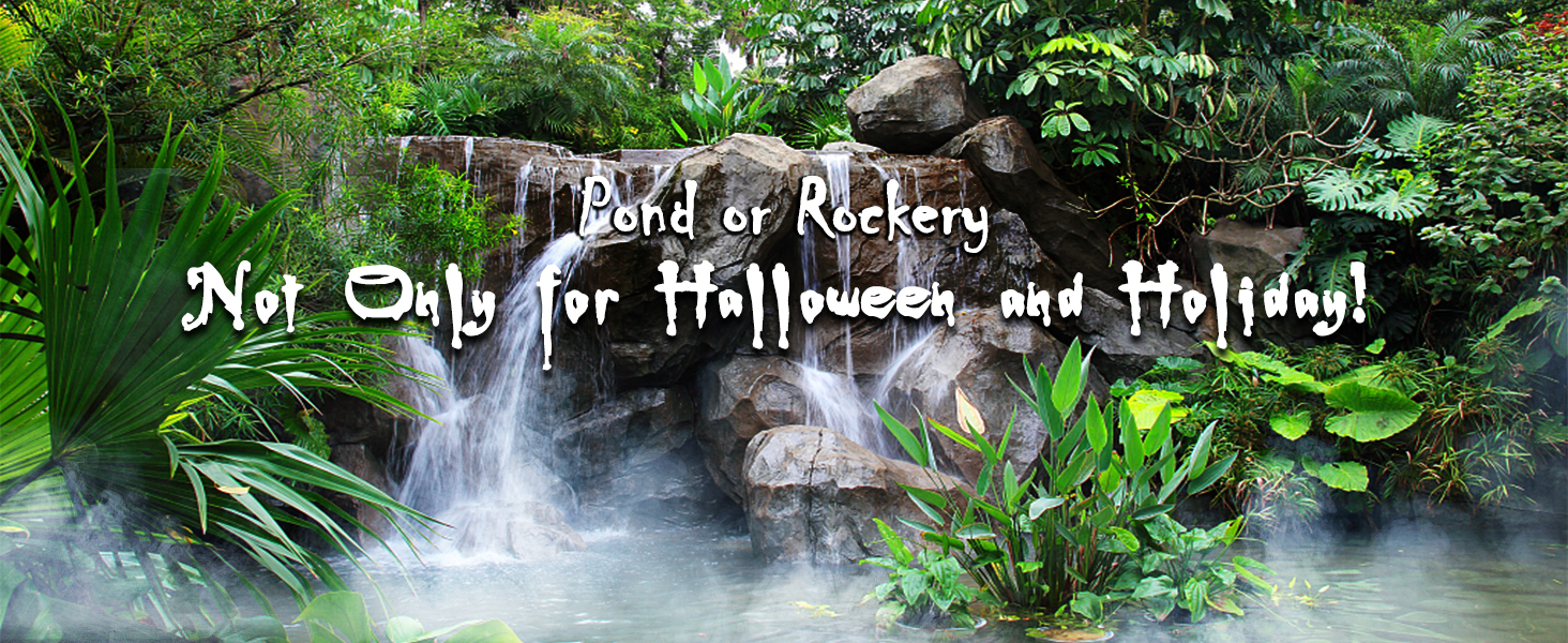 Mist Maker Fog Maker for Water Fountain Pond Rockery Fishtank Vase Birdbath