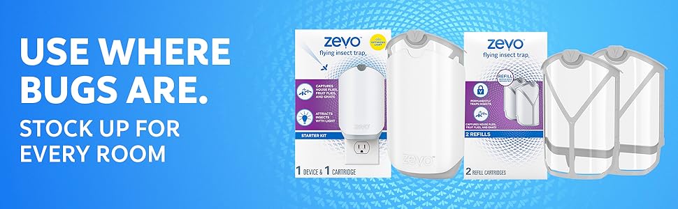 zevo, trap kit, Electric Flying Insect Trap