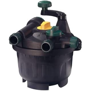 Pennington Aquagarden, Awesome Pond Clean Hands System, Filter, Foam Free, Containing Mechanical & Biological Filtration, Easy Maintenance UV Water Clarifier, for Ponds up to 750 Gallons, Black, 8846