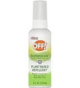 OFF! Botanicals Insect Repellent, Plant-Based Bug Spray & Mosquito Repellent, 4 Oz