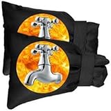 Tarp, 2 Pack Outdoor Faucet Covers Freeze Protection Insulated Faucet Cover Reusable Thick Waterproof Faucets Protectors for