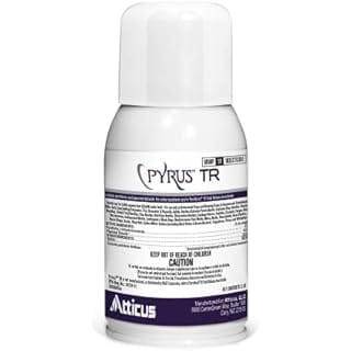 Pyrus TR Greenhouse Fogger (2oz) by Atticus (Compare to Pyrethrum) - Total Release Pyrethrin Insecticide/Miticide - Controls Mites, Thrips, Aphids, Whiteflies, and Fungus Gnats (Packaging May Vary)