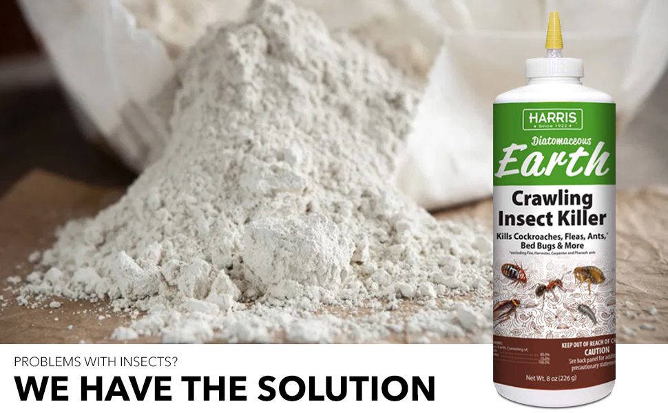 Harris Diatomaceous Earth Crawling Insect Killer