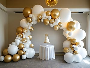 Square Metal Balloon Arch Stand