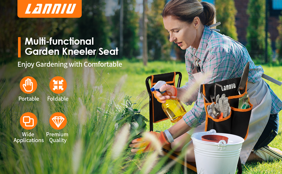 Garden Kneeler and Seat