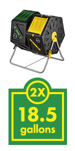 dual chamber composter