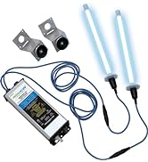 AHU Series Germicidal UV light system, Whole Home Air Purifier, Includes Dual one year Lamp and c...