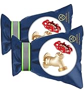 GonLei 2Pack 5.5"W X 7.4"H Outdoor Faucet Cover Winter Faucet Bib Cover Hose Insulation Cover Col...