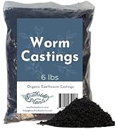 Southside Plants Organic Earthworm Castings Soil Aeration - All Natural Soil Enhancer - 6 Pounds