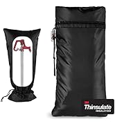 XXL Outdoor Faucet Covers for Winter, 3M Thinsulate Insulation Sprinkler Freeze Protector, 25”H x...