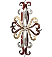 Touch of Class Fiorenzo Wall Art Multi Earth - Handcrafted Metal Sculpture - Italian Themed Decor...