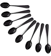 WNATN Demitasse Espresso Spoons, 4.9 Inches Stainless Steel Mini Coffee Spoons Small Spoons for D...