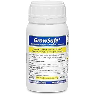 AgroMagen, GrowSafe Bio-Pesticide For Spider, Organic Natural Miticide, Fungicide and Insecticide, (8.5 fl.oz.)