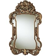 Touch of Class Lombardo Wall Mirror Burnished Gold - Ornate Baroque - Victorian Style - Elegant V...