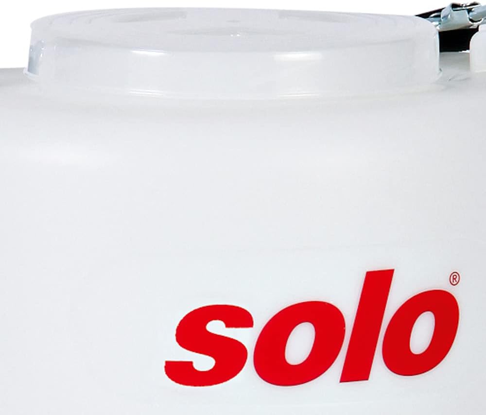 SOLO Inc. Solo 421 20-Pound Capacity Portable Chest-mount Spreader with Comfortable Cross-shoulder Strap - 421S, White, 20lb - Image 2