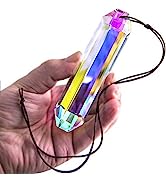 Hanging Chandelier Crystals Prisms Crystal Suncatcher AB-Colors Hexagone Hanging Chandelier Prism...