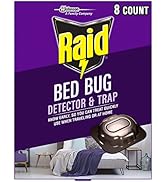 Raid Bed Bug Detector & Trap, 8 ct