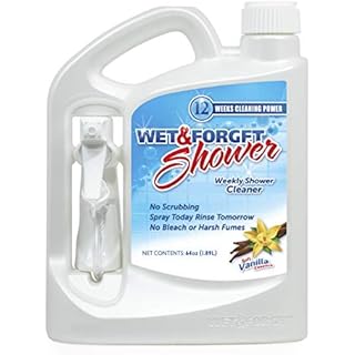 Wet & Forget Shower Cleaner Weekly Application Requires No Scrubbing, Bleach-Free Formula, 64 Ounce (Pack of 1)